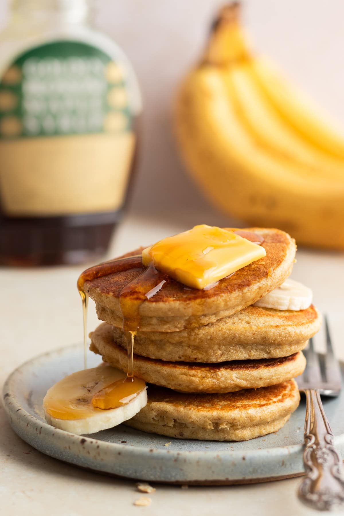 3-Ingredient Banana Pancakes