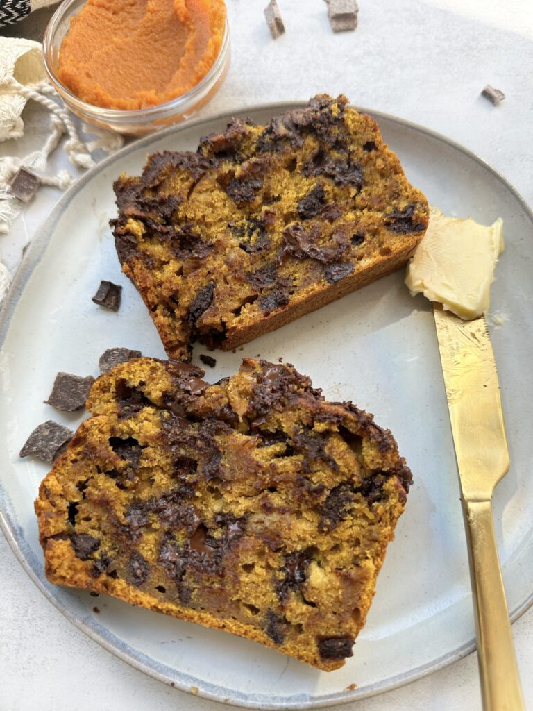 Chocolate Chip Pumpkin Bread