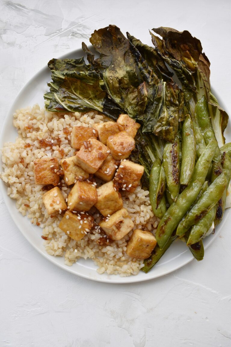 Sheet Pan Teriyaki Tofu Dinner