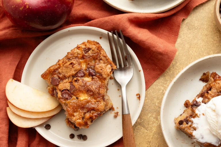 Chocolate Chip Apple Blondies