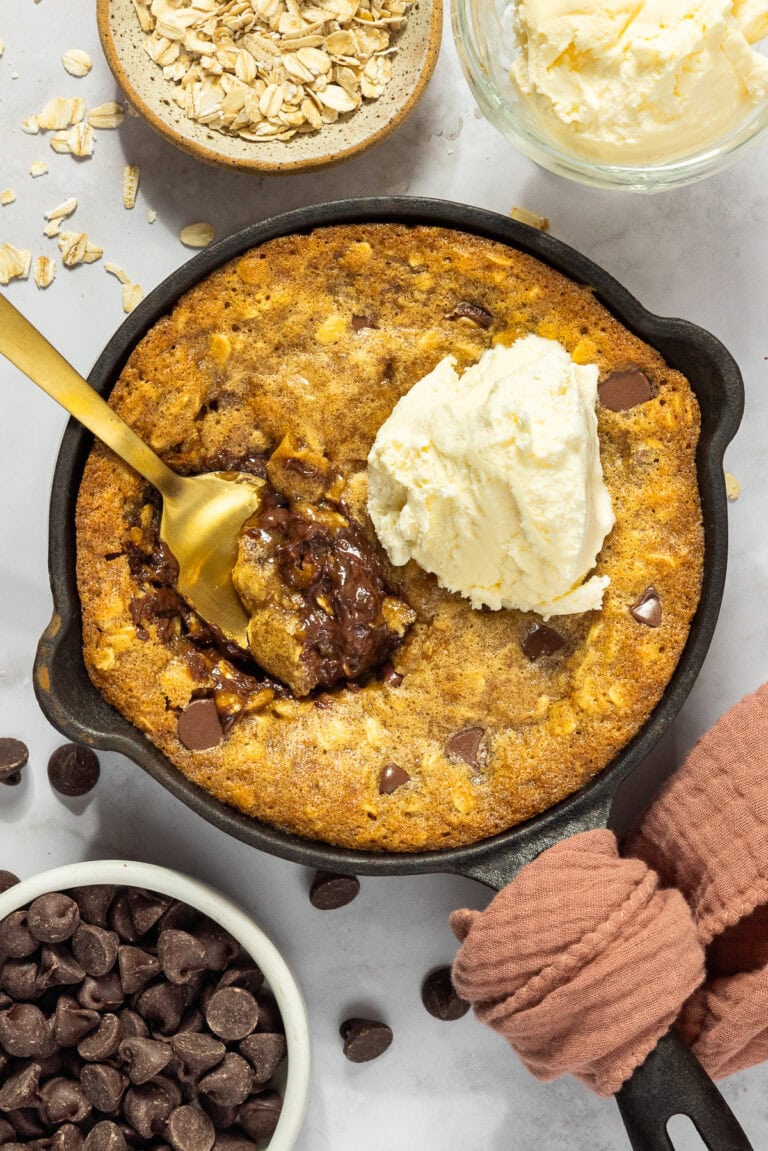 Chocolate Chip Mini Skillet Cookie