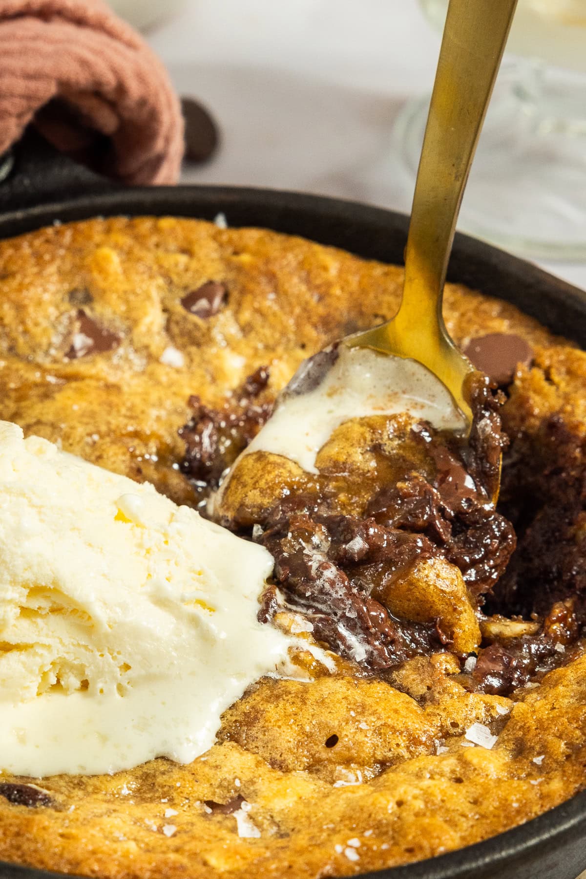 Chocolate Chip Mini Skillet Cookie