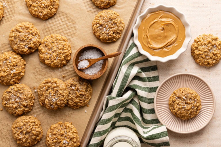 Peanut Butter Oatmeal Cookies