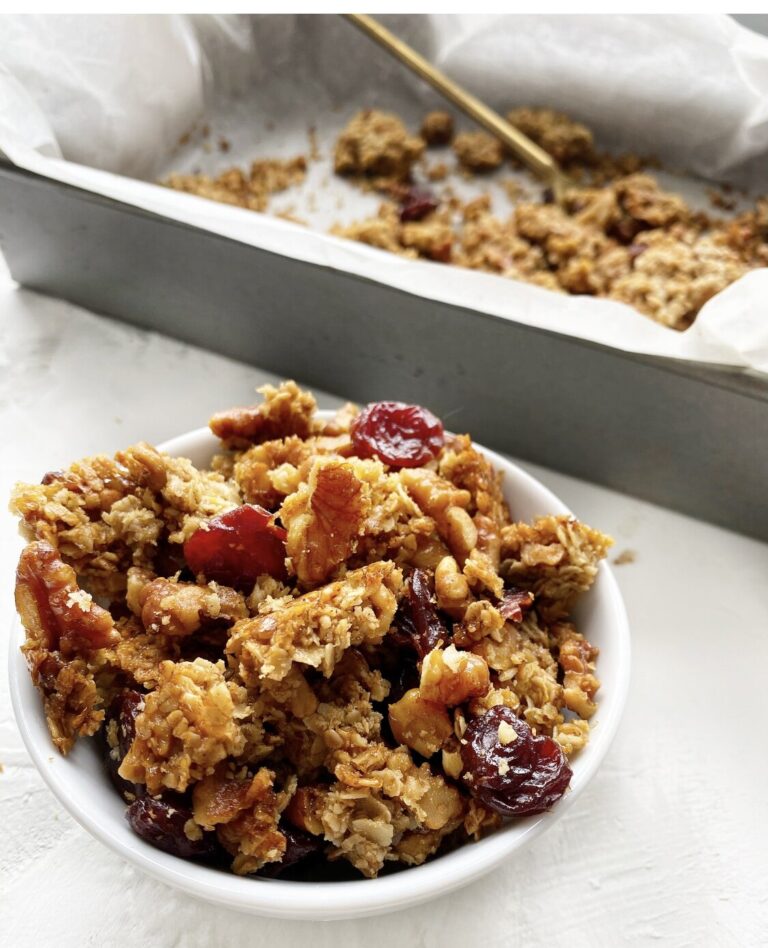 Cherry Walnut Granola