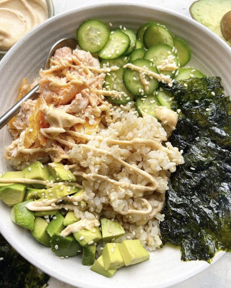 Viral Salmon Rice Bowl