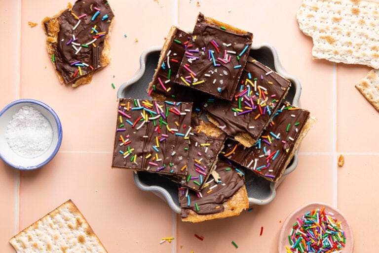 Chocolate Matzah Toffee