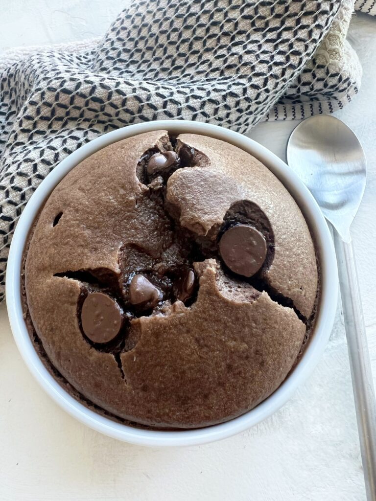 Double Chocolate Blended Baked Oats