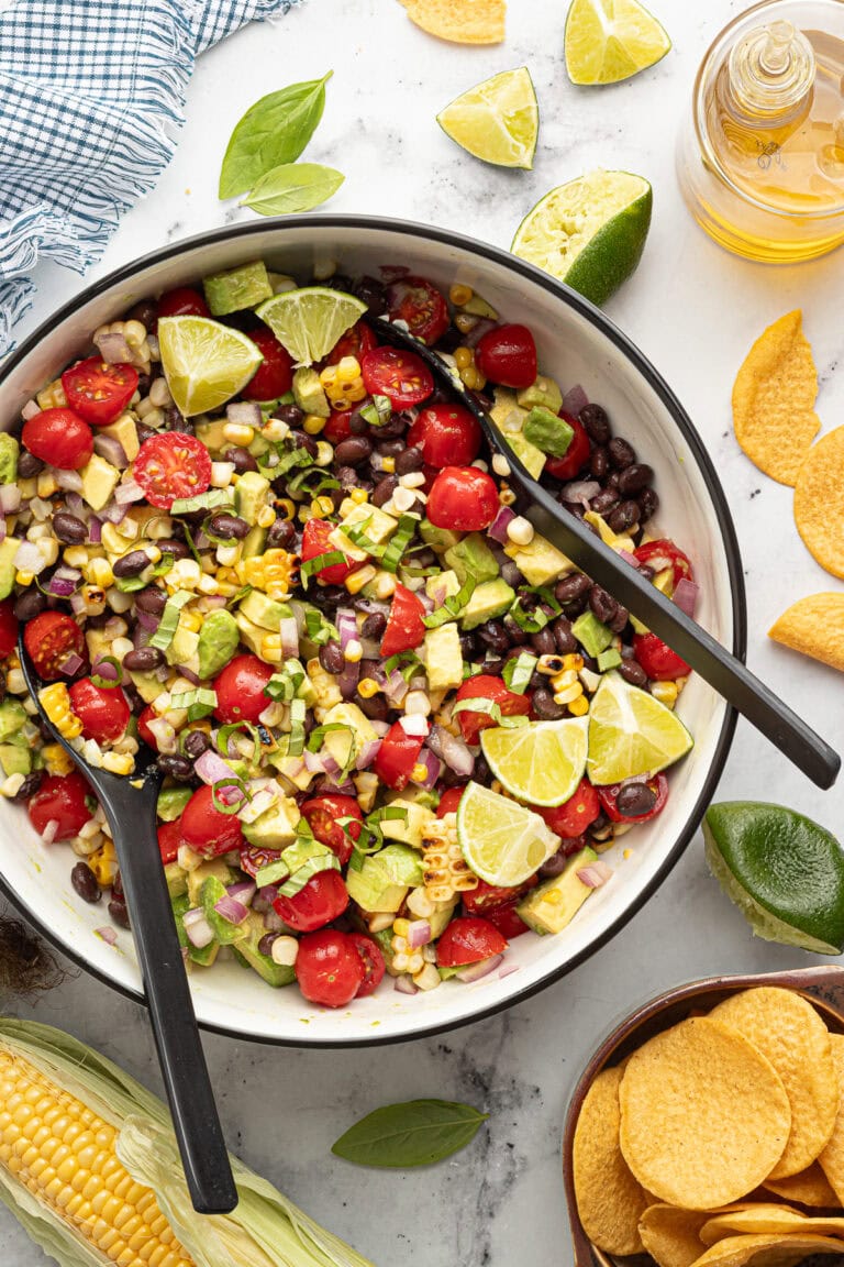 15-Minute Black Bean, Corn, and Avocado Salad