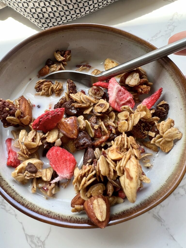 Chocolate Covered Strawberry Granola