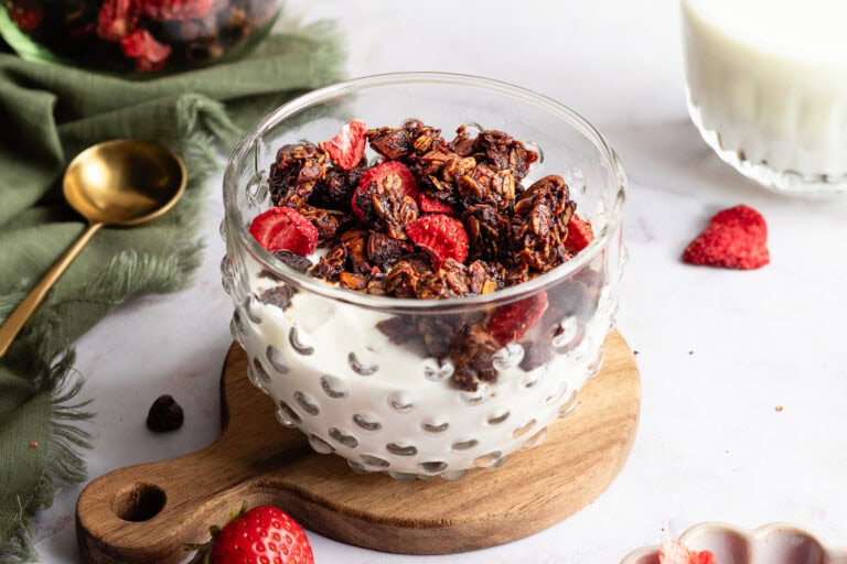 Chocolate Covered Strawberry Granola