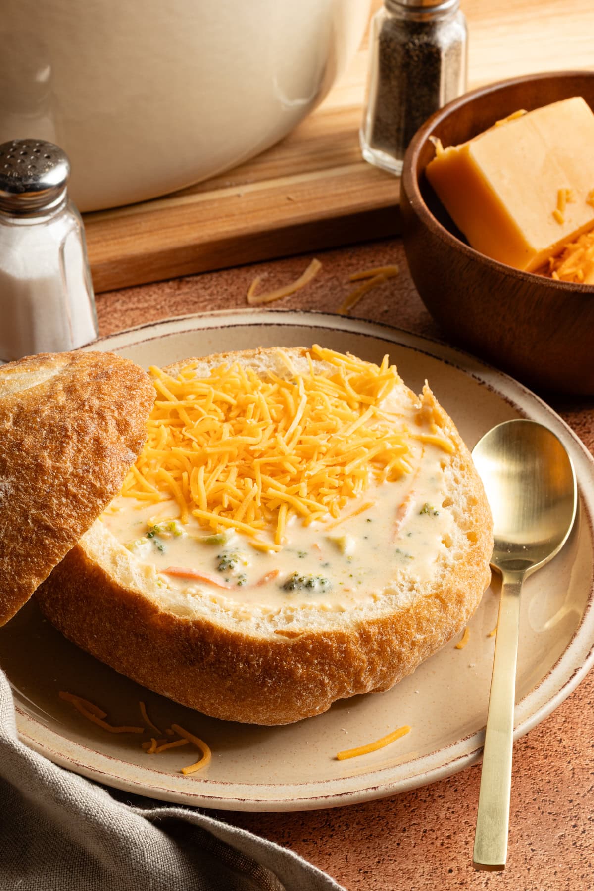 Creamy Broccoli Cheddar Soup