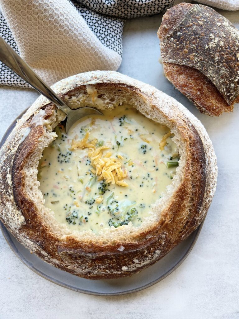 Creamy Broccoli Cheddar Soup