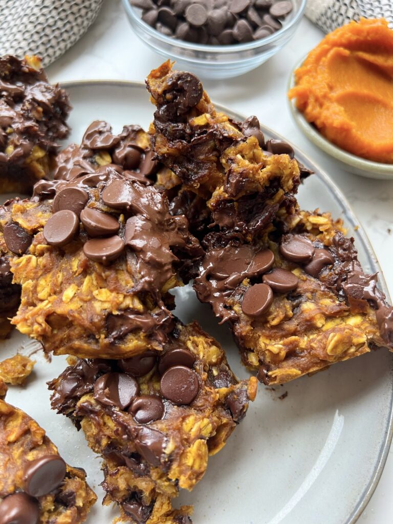 Peanut Butter Pumpkin Bars