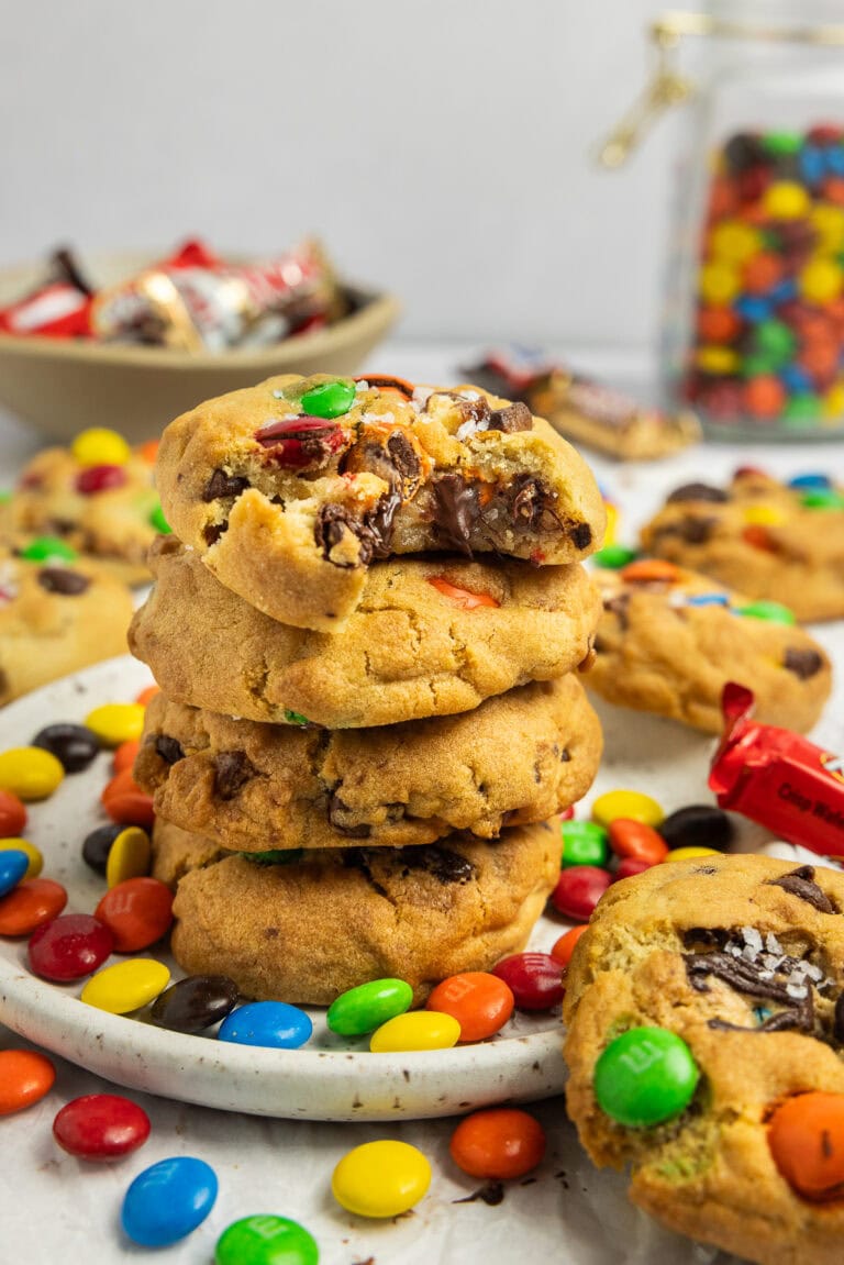 Air Fryer Monster Cookies