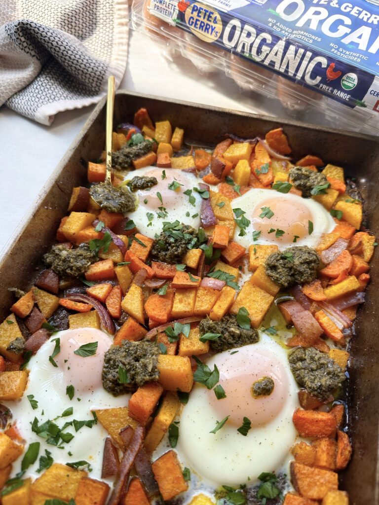 Sheet Pan Eggs and Veggies