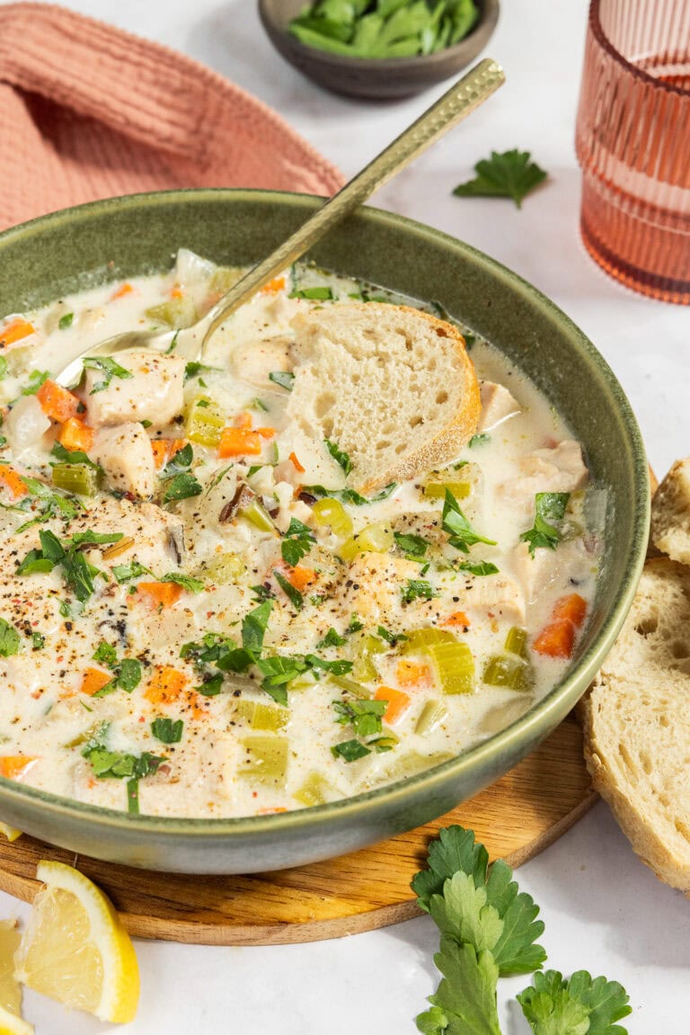 Easy Chicken and Wild Rice Soup