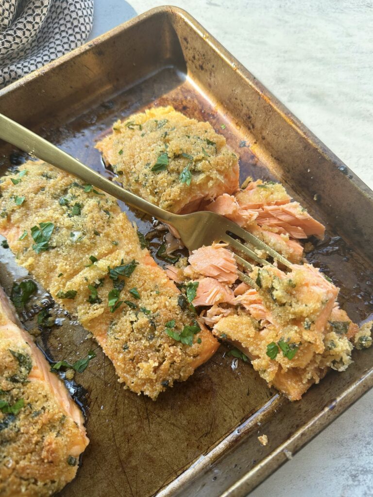 Parmesan Crusted Salmon