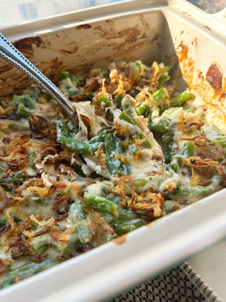 Cheesy Green Bean Casserole