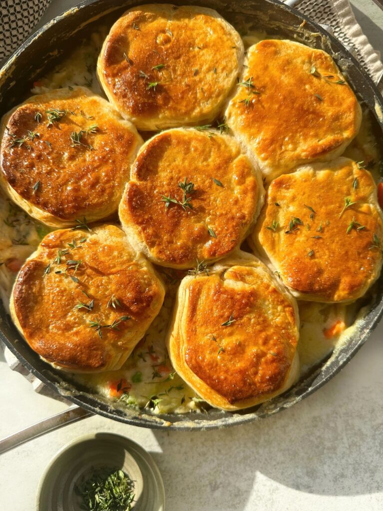 Easy One Pot Chicken Pot Pie