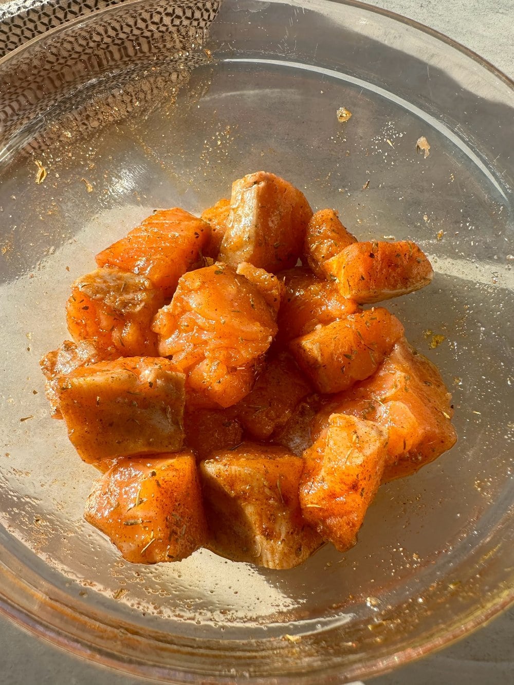 Blackened Salmon Bites
