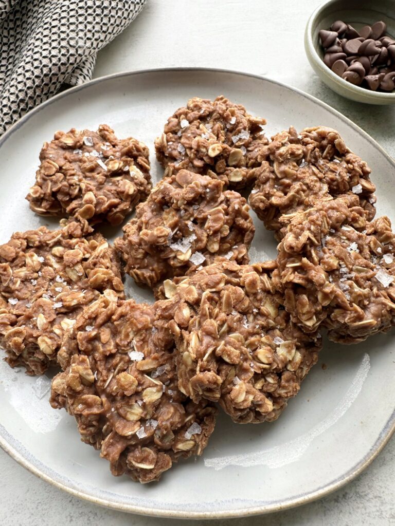 No Bake Chocolate Peanut Butter Cookies