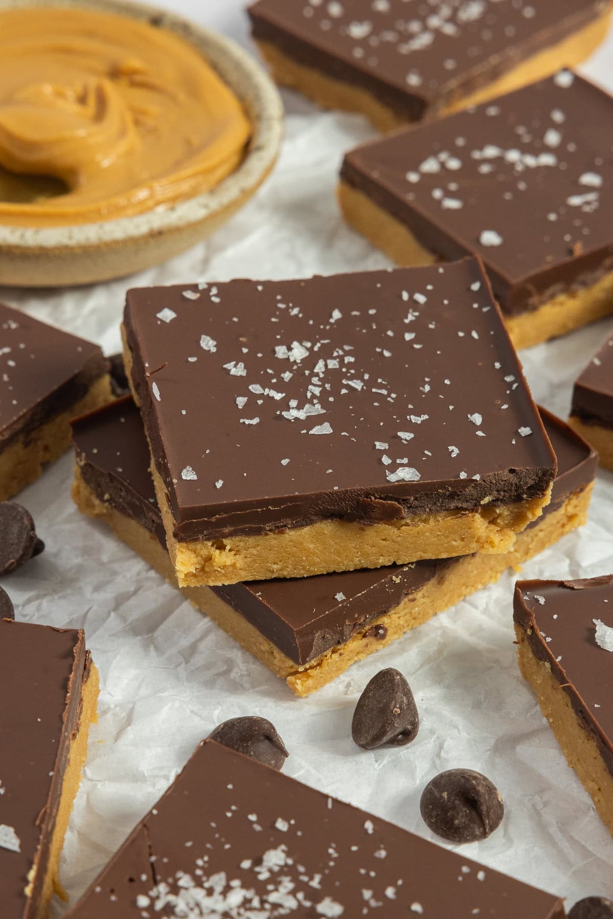 No Bake Peanut Butter Bars