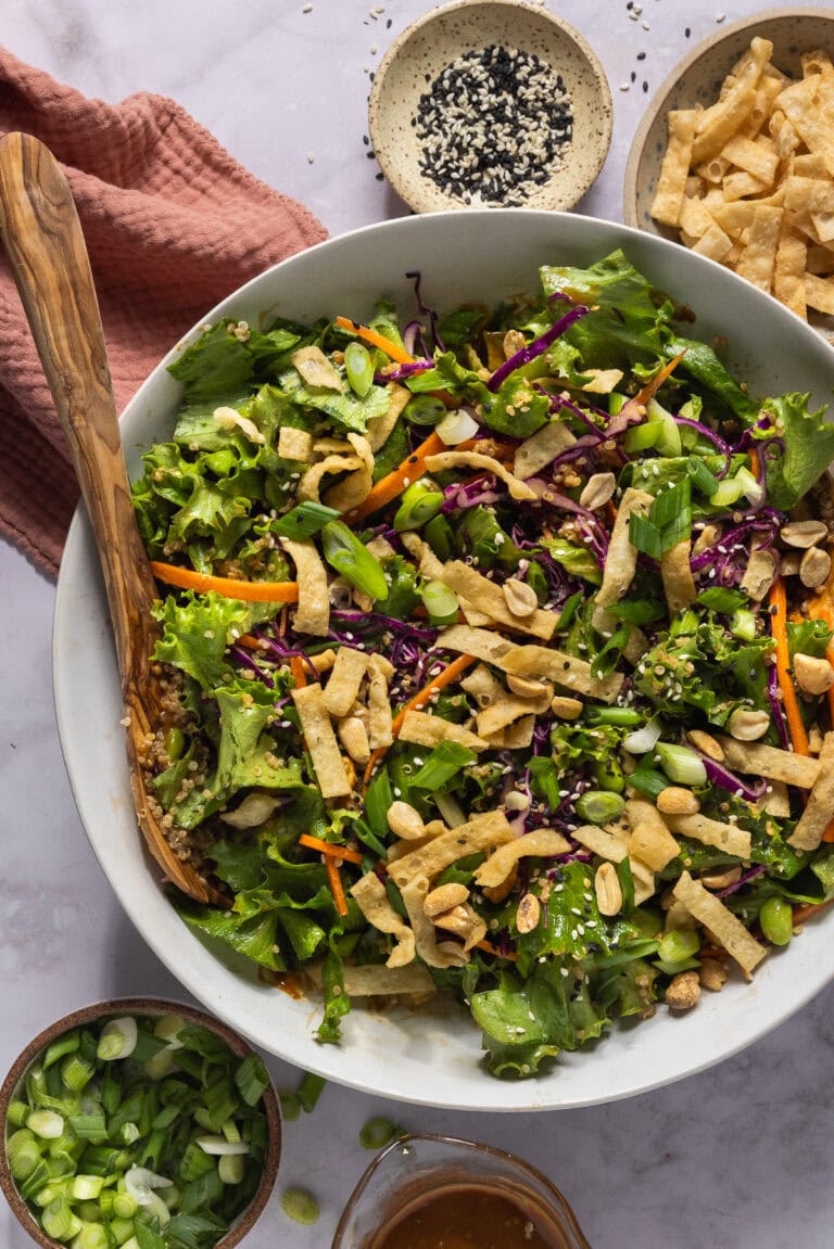 Edamame & Peanut Crunch Salad