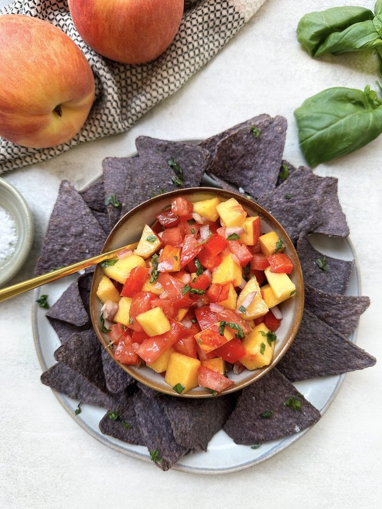 Fresh Peach Salsa