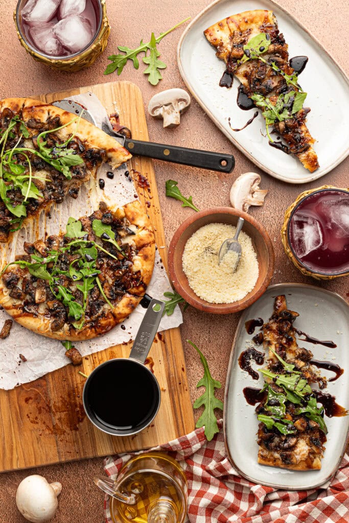 Roasted Mushroom Flatbread