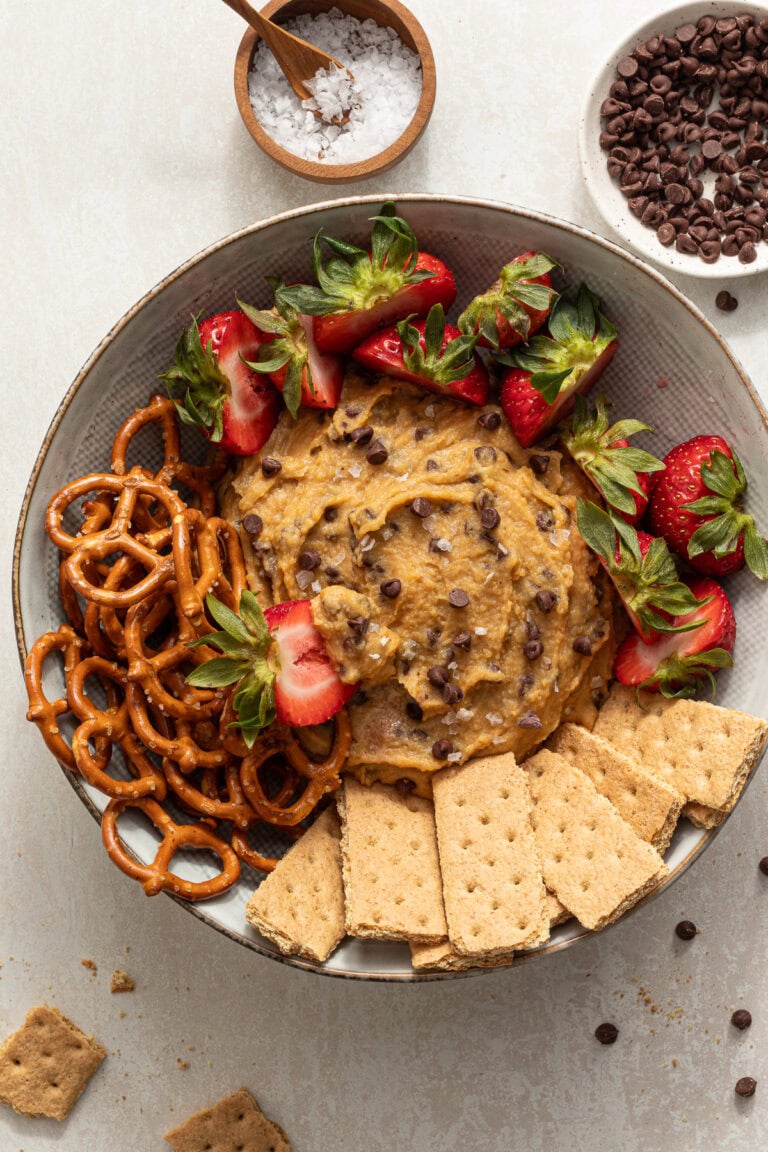 Chocolate Chip Chickpea Cookie Dough
