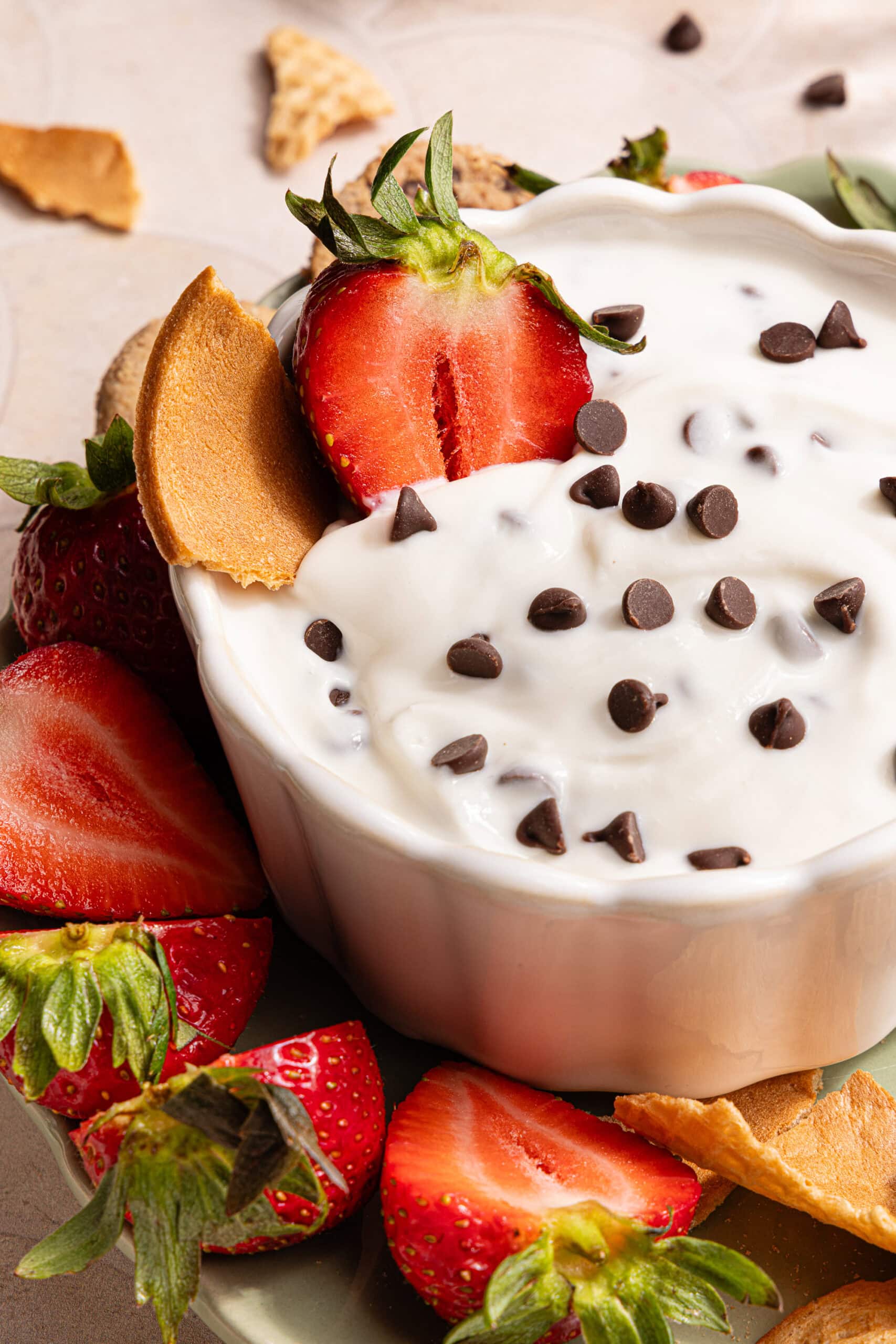 Easy Higher Protein Cannoli Dip