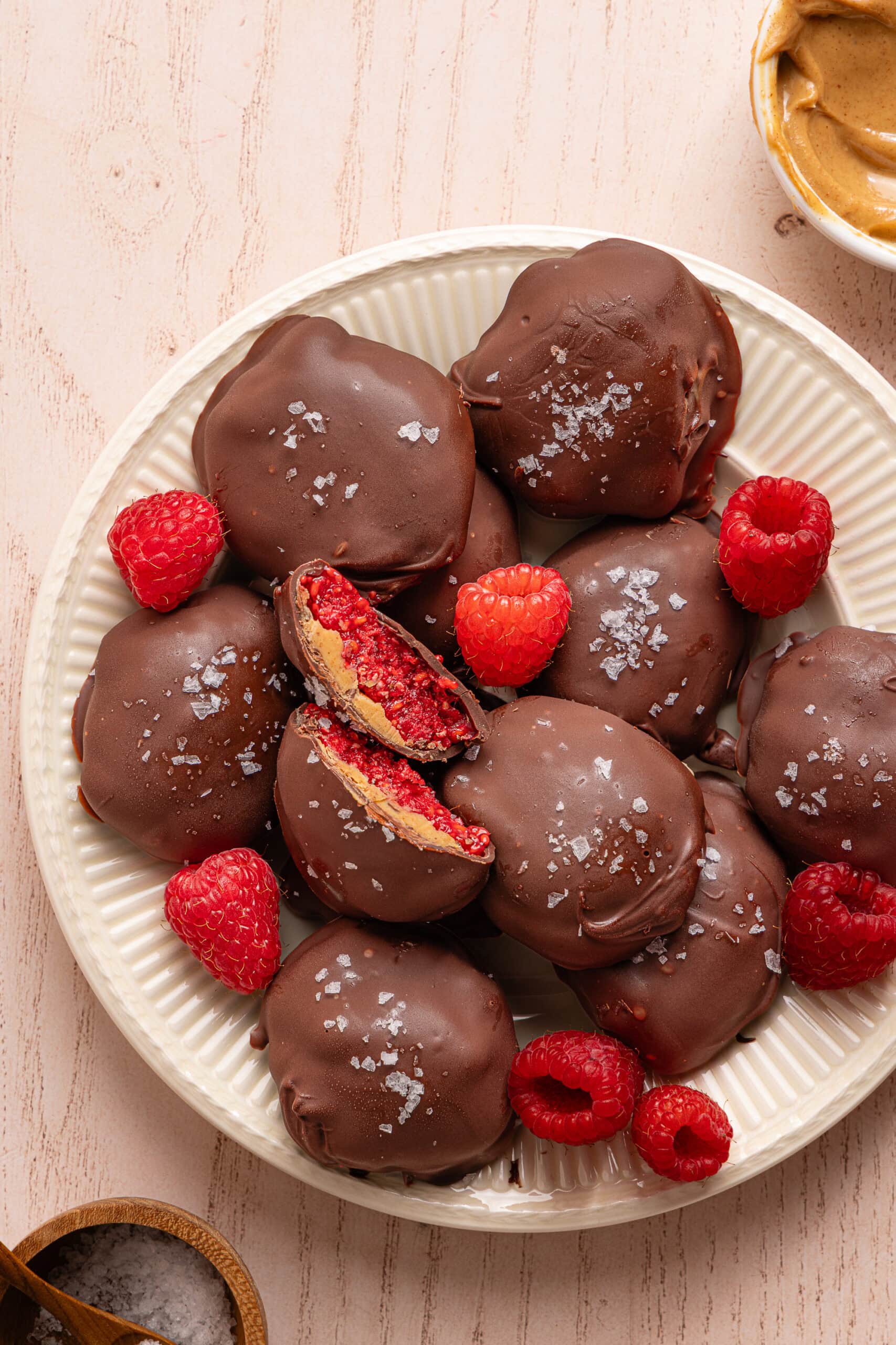 Peanut Butter and Chia Jam Bites