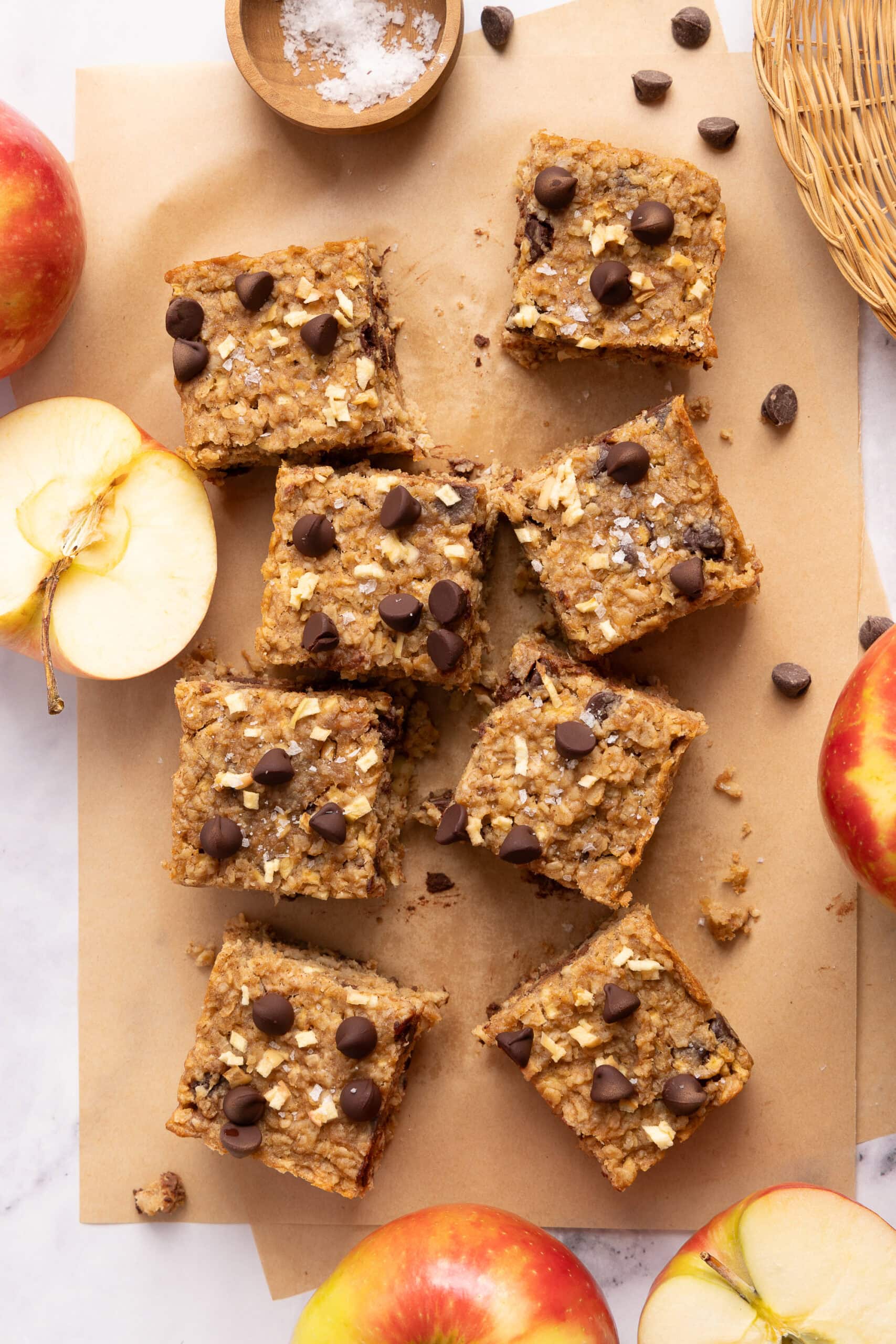 5-Ingredient Apple Oatmeal Bars